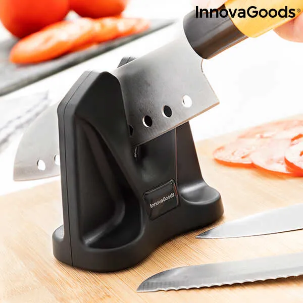  Navaris Afilador de cuchillos ovalado de 12 pulgadas (12.2 in)  para afilar cuchillos de cocina, ligero y duradero para uso doméstico o  profesional : Hogar y Cocina